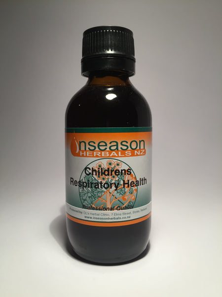 CHILDREN'S RESPIRATORY HEALTH    IN SEASON HERBALS NZ