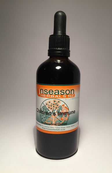 CHILDREN'S IMMUNE  IN SEASON HERBALS NZ