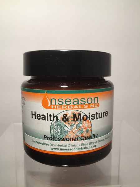 HEALTH & MOISTURE CREAM   IN SEASON HERBALS NZ