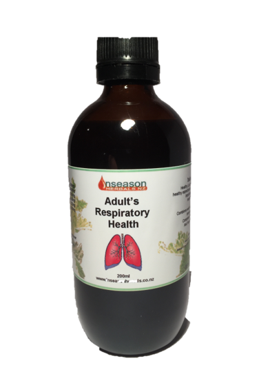 ADULTS RESPIRATORY HEALTH              INSEASON HERBALS NZ