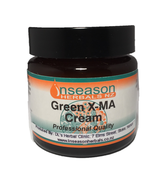 GREEN  X-MA CREAM   IN SEASON HERBALS