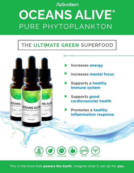 OCEANS ALIVE                    ACTIVATIONS        Marine Phytoplankton                    FOCUS + ENERGY